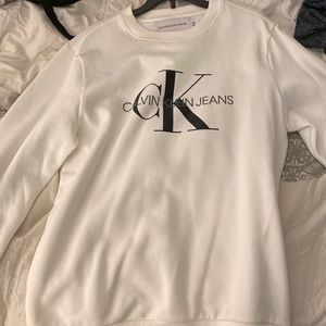 Calvin Klein White crewneck